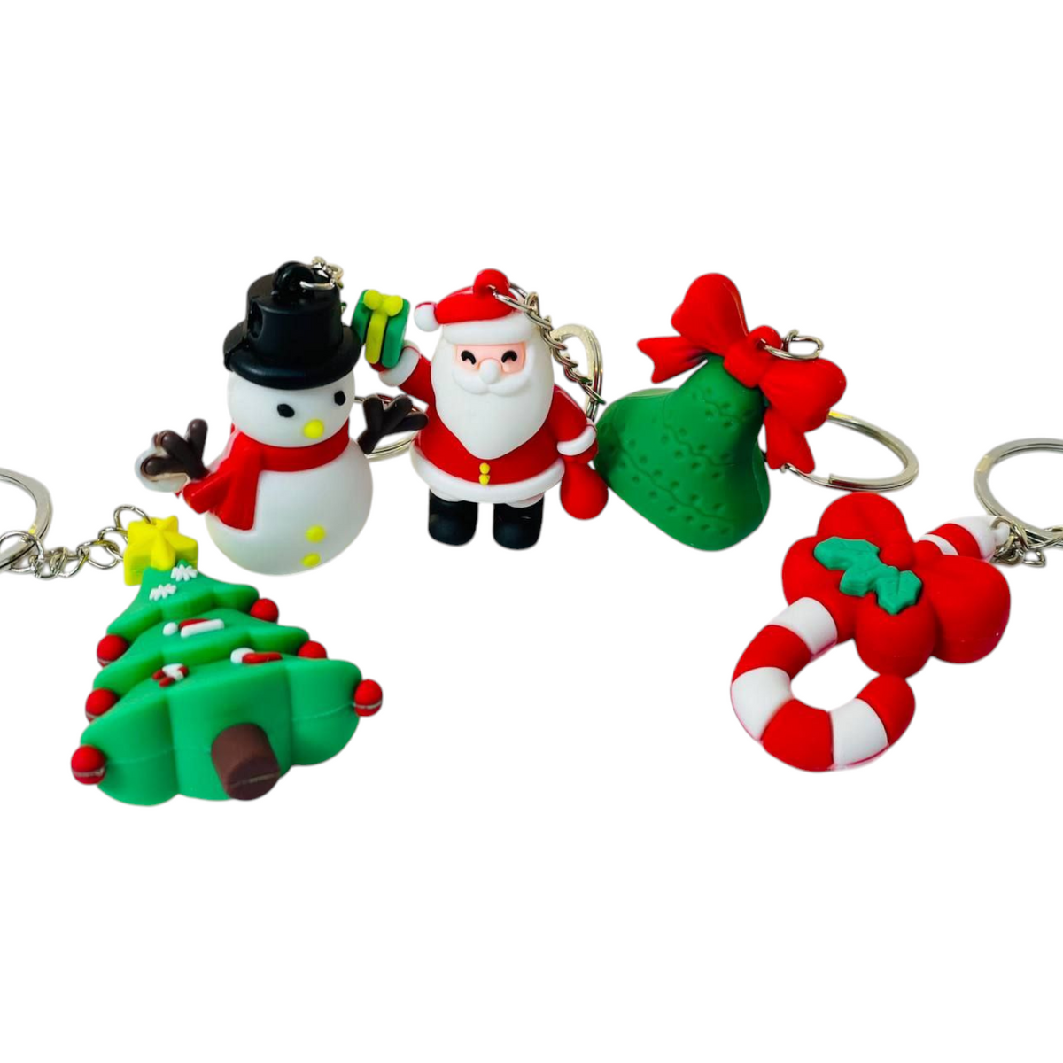 Christmas Medallions with Silicone Pendant 1 Pc.