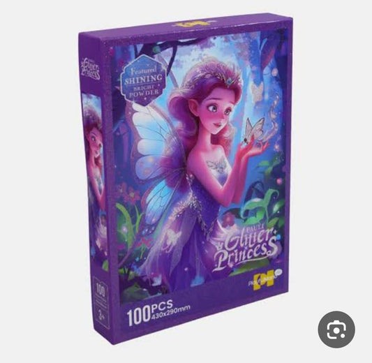 Glitter Princess Jigsaw Puzzle – 100 Pieces