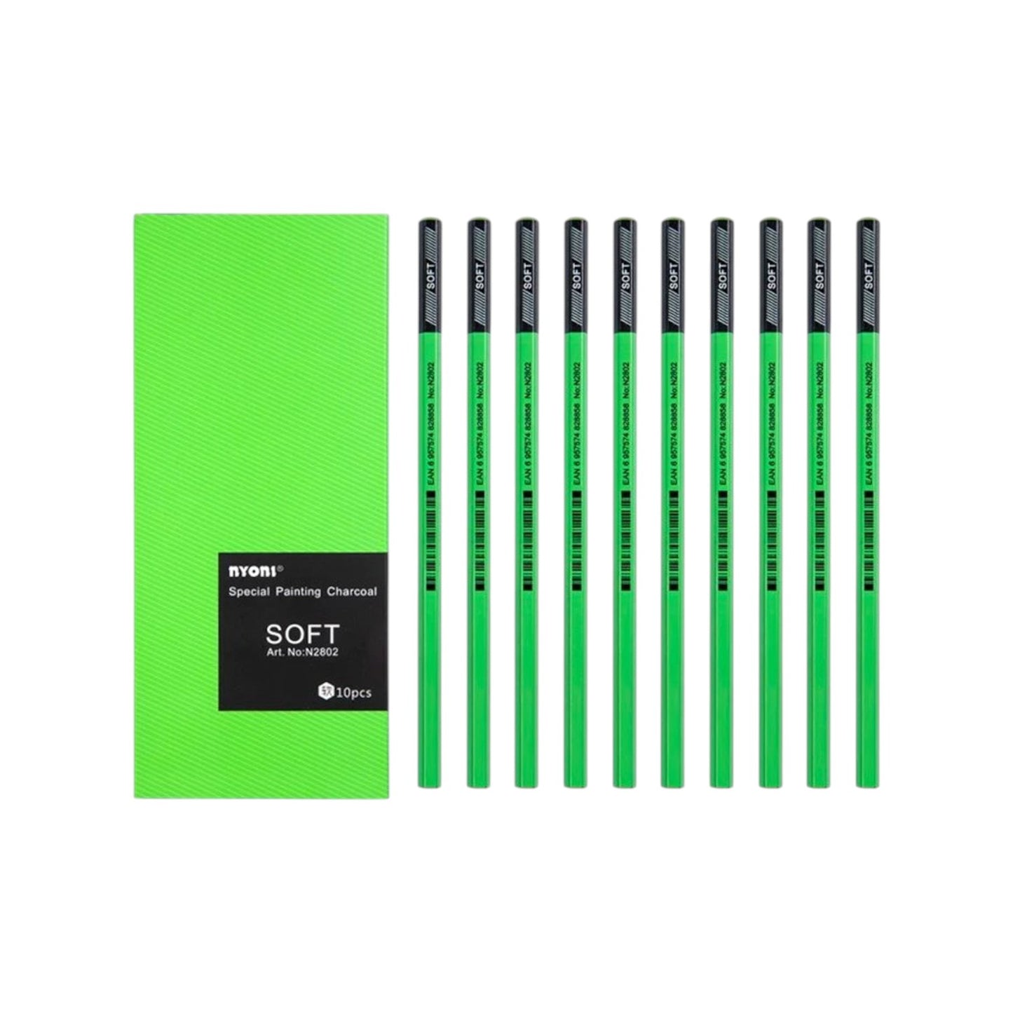NYONI special painting charcoal pencil N2802 (one unit)