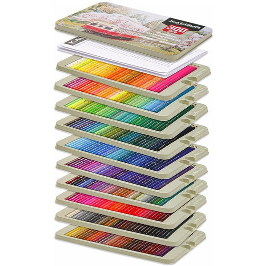 300 Colors KALOUR  ,Artists Soft Core with Vibrant Color