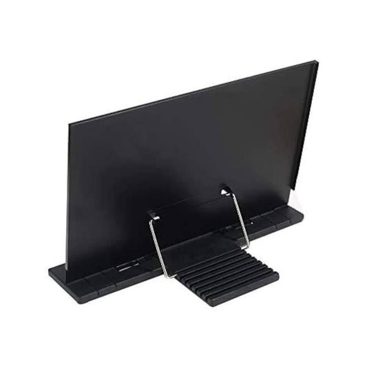 Book Stand Frame Desk Holder with 7 Tilt Adjustable Grooves Bookends