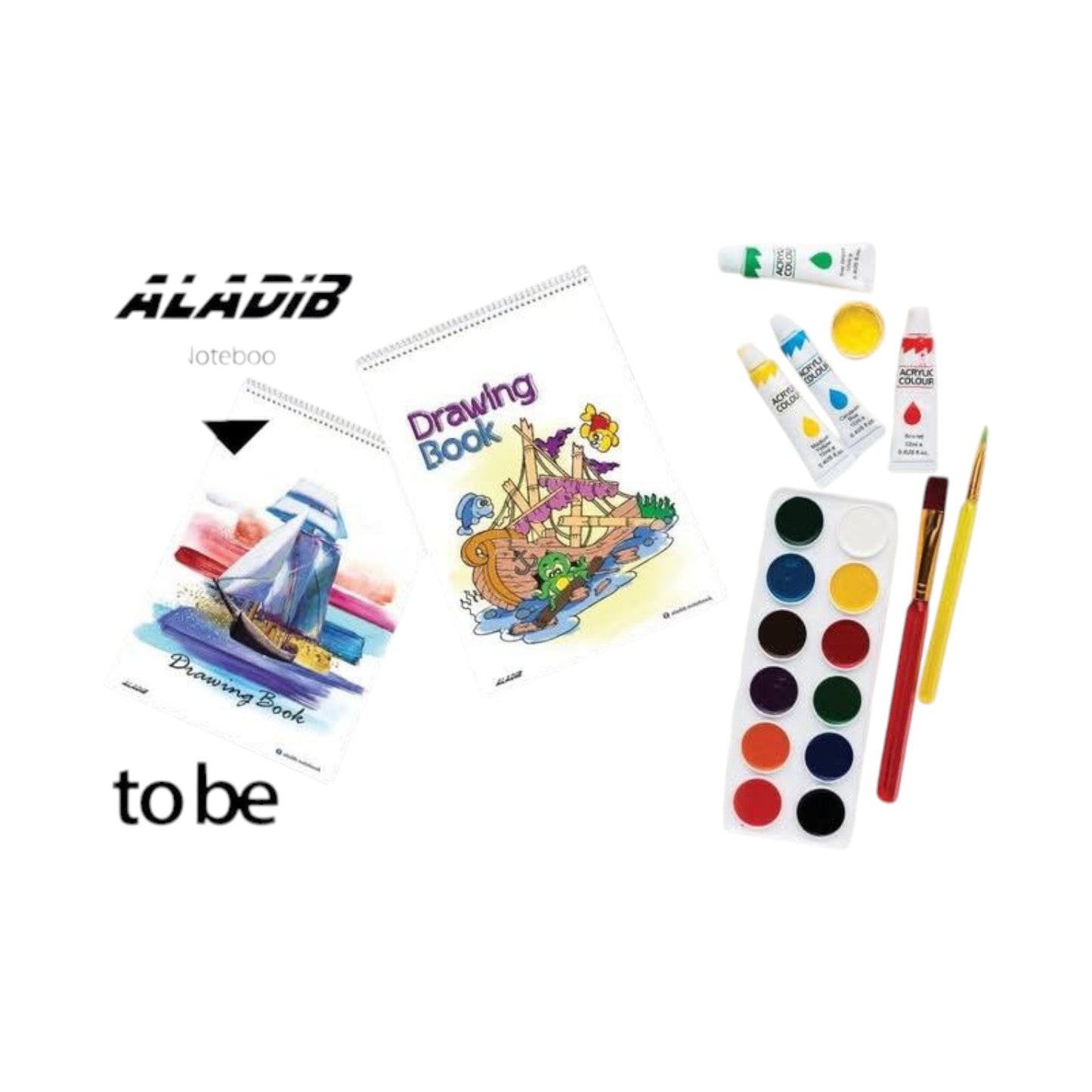 High Quality Spiral Drawing Book Set of 40- 70 gm  White Sheets