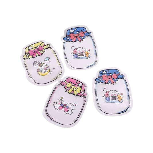 Storage Bag Cartoon Bottle Shape Sealed Bag Plastic Zip Lock - 1 Piece