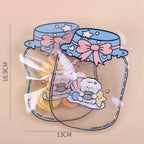 Storage Bag Cartoon Bottle Shape Sealed Bag Plastic Zip Lock - 1 Piece
