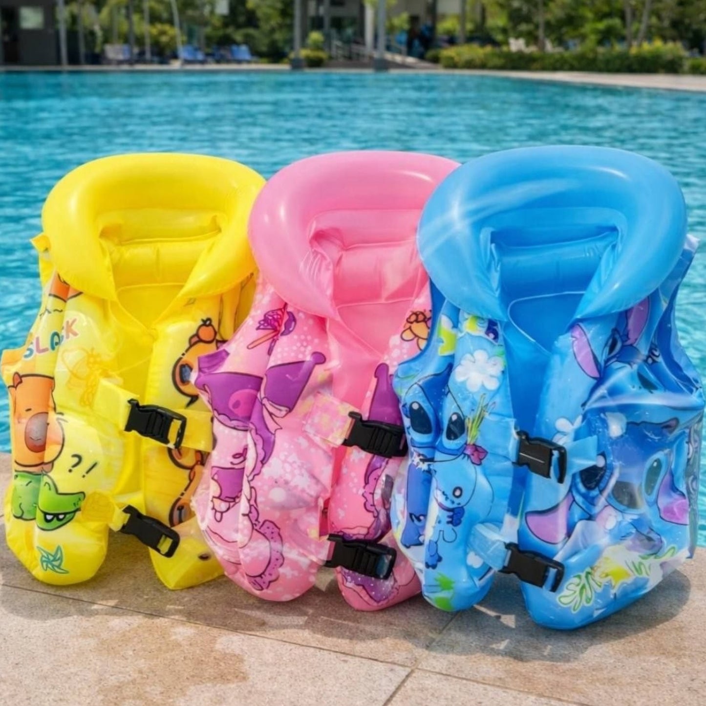 Gluck Tropical Fish Swim Vest for Kids