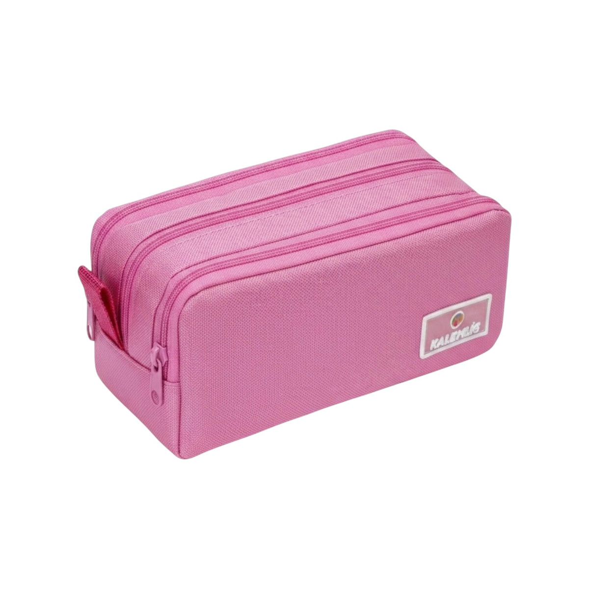 Kalem Lig (5002) Cloth Pencil Case with 2 Zippers, 21x10 cm