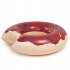 90cm Inflatable Circular Buoy Donut Bite Pink Pool Premium