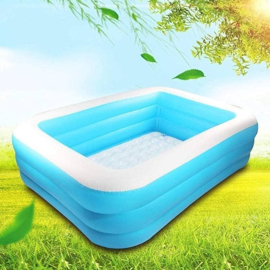 150 x 105 x 55 cm Blue Rectangular Pool
