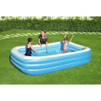 150 x 105 x 55 cm Blue Rectangular Pool