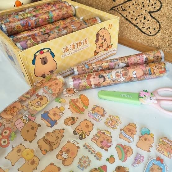 Cute Cartoon Bear Decorative Stickers Sheet