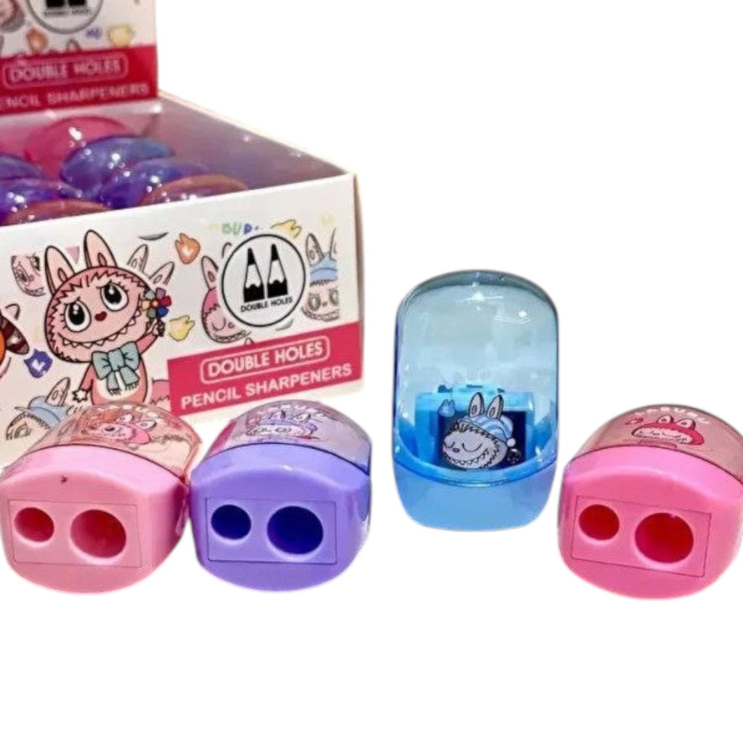 Pencil Sharpeners Kuromi Students Double Hole Pencil Sharpener