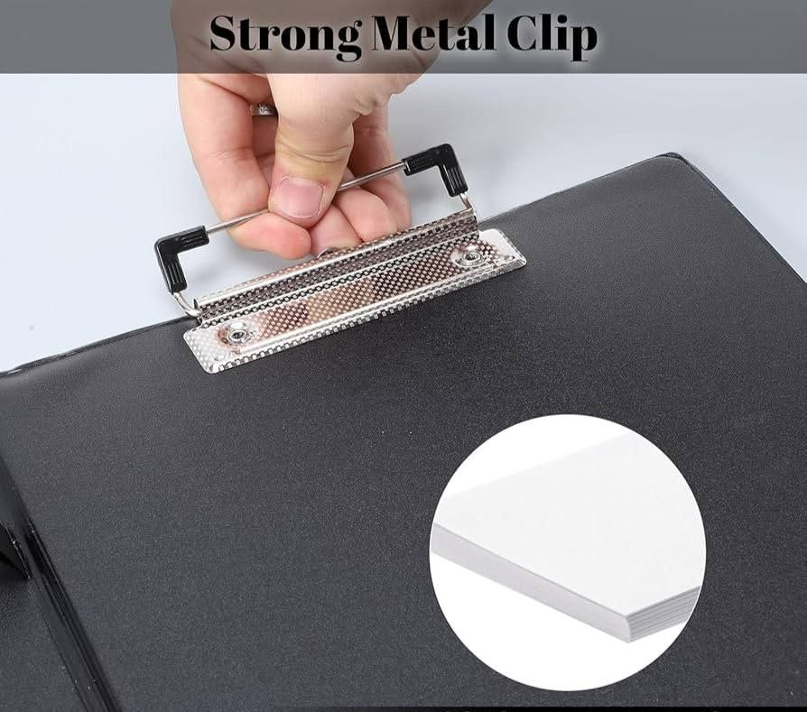 A4 Hard Carton Clipboard with Metal Clip