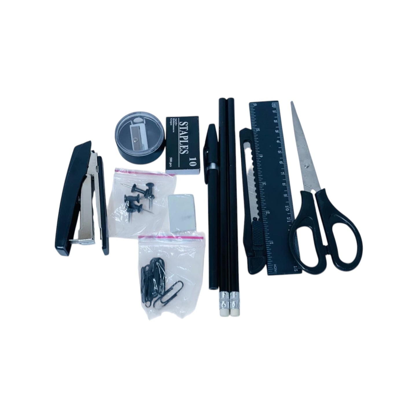 A movable Plastic Desk Organizer - Comes With 12 Tools