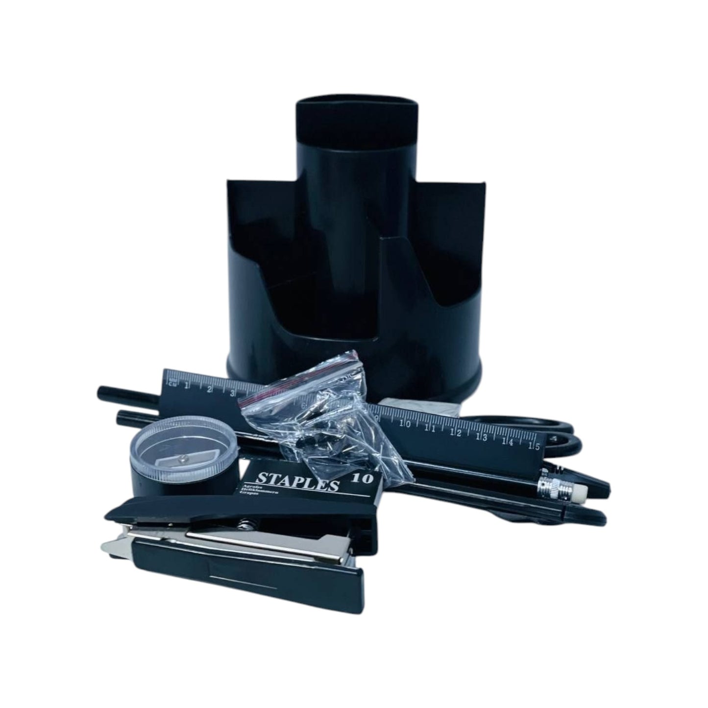 A movable Plastic Desk Organizer - Comes With 12 Tools