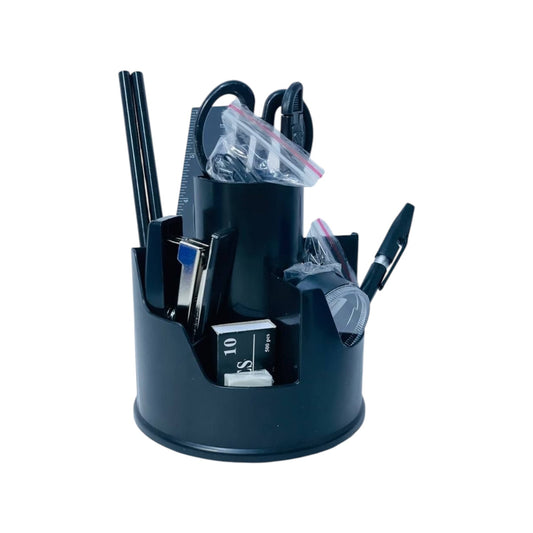 A movable Plastic Desk Organizer - Comes With 12 Tools