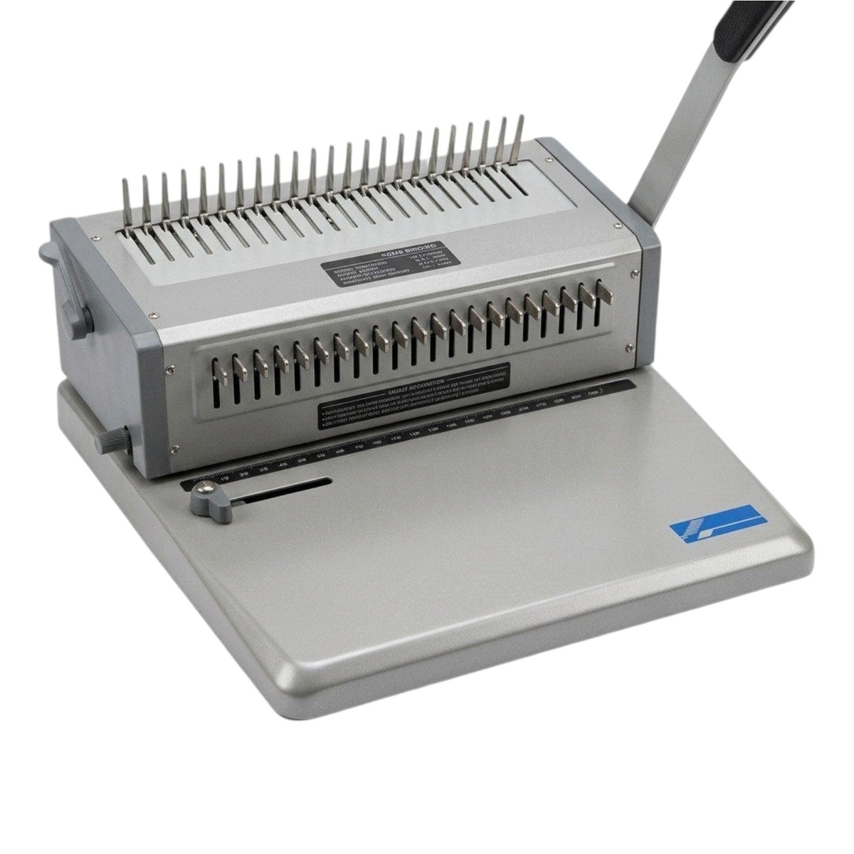 Elite Stationery House S900-935 large electric binding machine with metal base and manual punching lever
