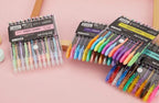 Neon Flash Gel Pens Colors (No Duplicates)