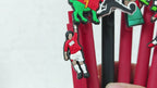 Football Sports Series Retractable Ballpoint Pens with Black Ink