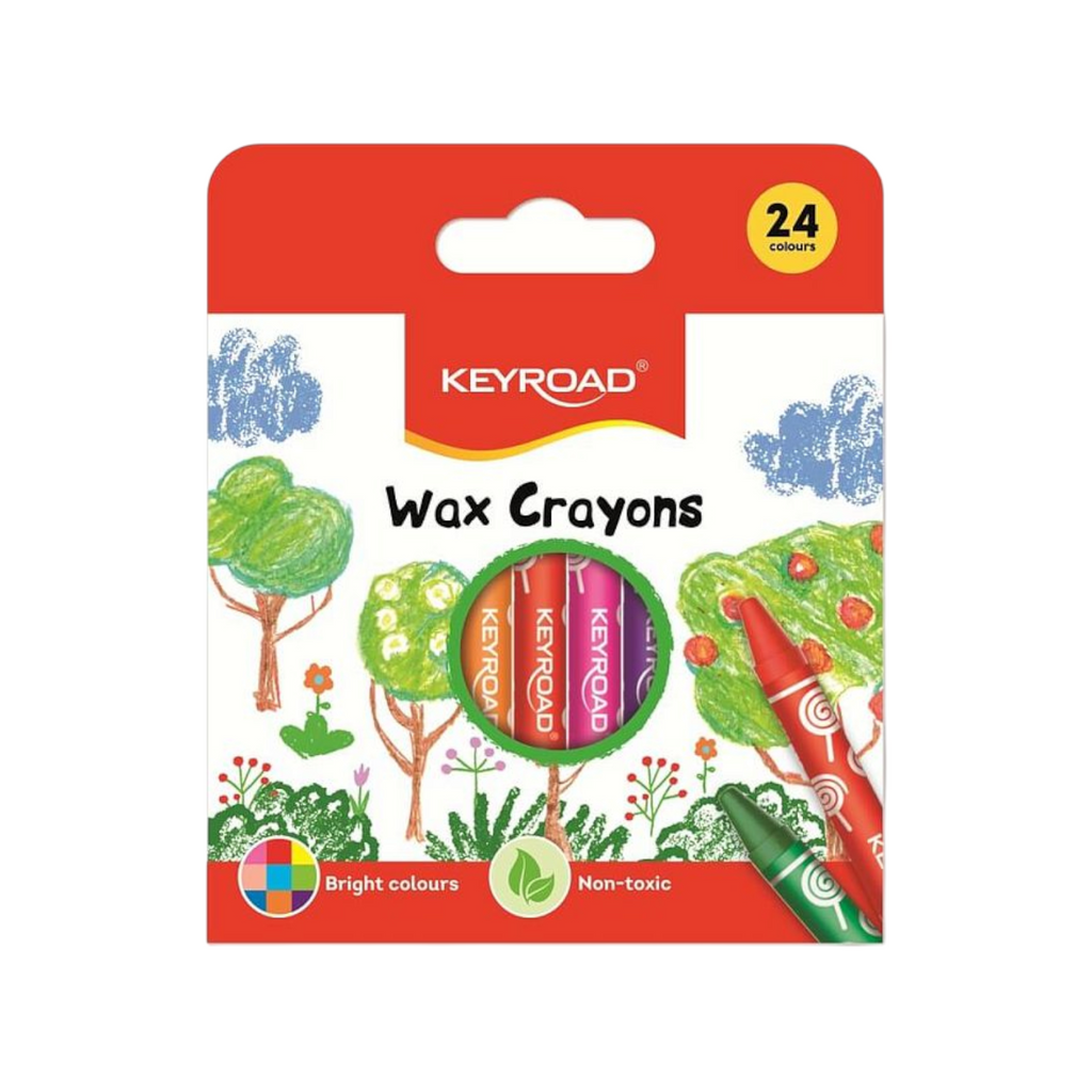 Crayon Color 24 Color 8mm Keyroad Model KR971558