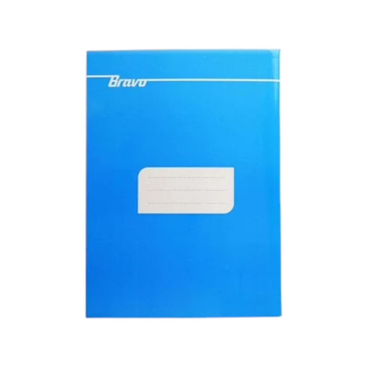 100 Sheets Bravo Stapled Lined Notebook A4