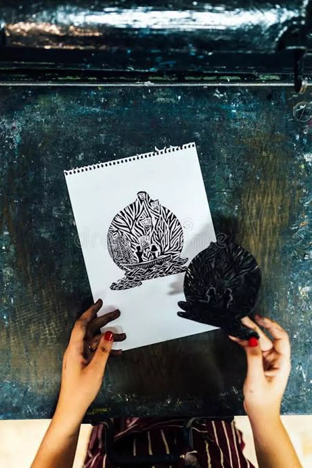 Lino Printable sheet