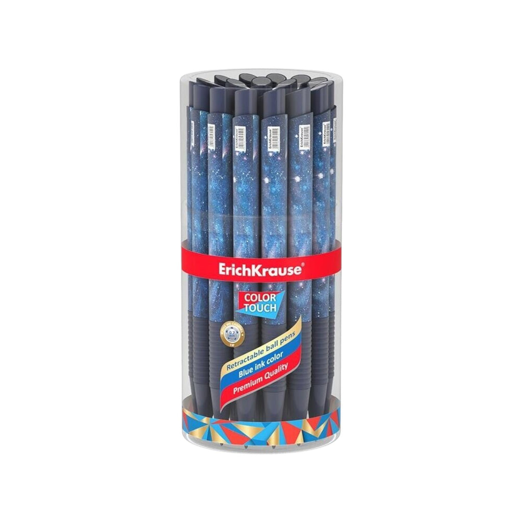 Pix Colour 0.7mm Blue Zipper Gel Pen Erich Krause