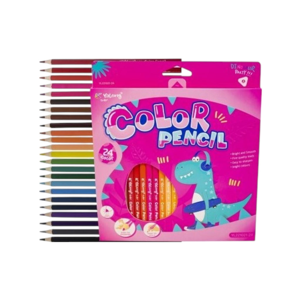 Yalong Color Pencil 24Pc 1Pck