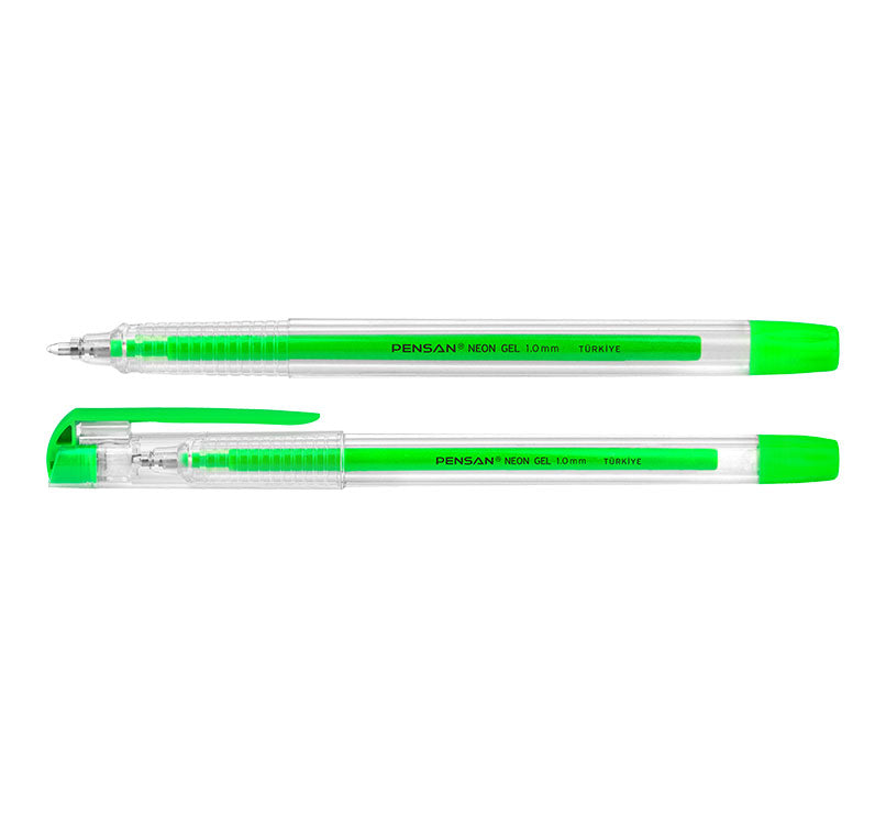 Pensan Neon gel pen 2227, set of 6 pens – 1 mm